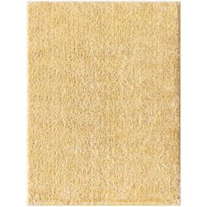 Tapis Shaggy Uni Jaune 120x180