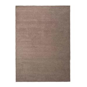 Tapis shaggy uni marron 160x230 cm