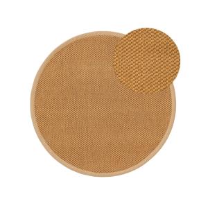 Tapis sisal beige D 200 rond