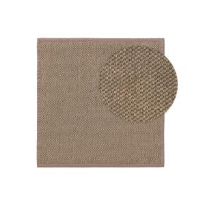 Tapis sisal gris 150x150