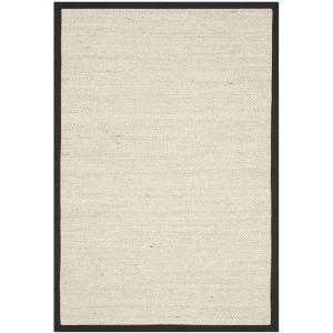 Tapis Sisal Marble / Black 122 X 183 cm