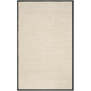 Tapis Sisal Marble / Black 152 X 244 cm