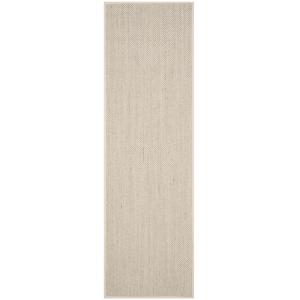 Tapis Sisal Marbre/Beige 76 X 305 cm