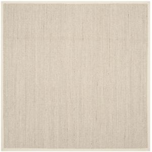 Tapis Sisal Marbre/Beige 91 X 91 cm