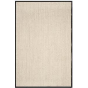 Tapis Sisal Marbre/Noir 183 X 274 cm