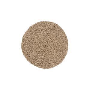 Tapis Sisal Marron 100x100x2cm