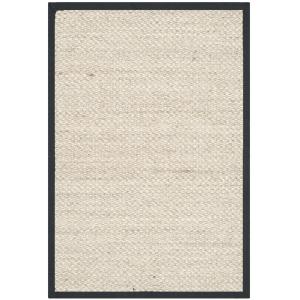 Tapis Sisal Noir 60 X 90