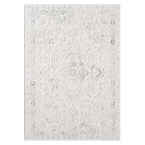 Tapis SORA à motifs vintage en relief - Crème 120x170cm