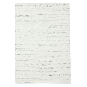 Tapis tissé à la main en laine blanc 190x290