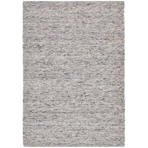 Tapis tissé à la main en laine gris 250x300