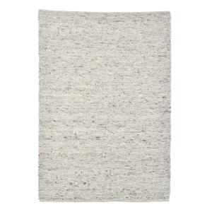 Tapis tissé à la main en laine naturelle sable 250x350