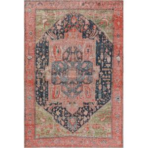 Tapis tissé à plat fuchsia 115x180