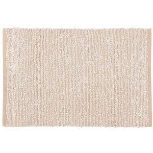 Tapis tissé effet bouclettes bicolore 60x90