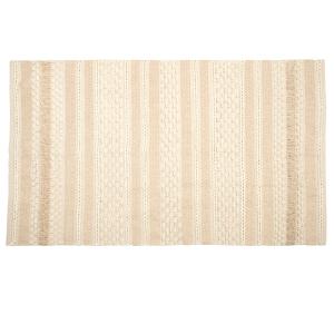 Tapis tissé en coton recyclé style ethnique 140X200