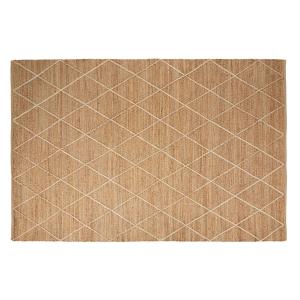 Tapis tissé en jute avec tresses 200x300