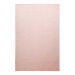 Tapis tissé main 100% laine rose pastel 130x190