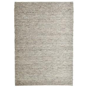 Tapis tissé main en laine vierge - marron 40x60 cm