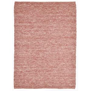 Tapis tissé main en laine vierge - rouge 190x250 cm