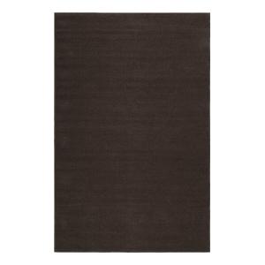 Tapis tissé main pure laine vierge marron 200x290