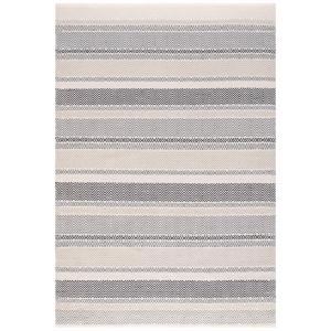 Tapis tissé plat en Polyester recyclé Beige 200x290 cm
