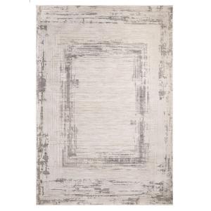 Tapis tissé plat moderne  Gris 240x320 cm