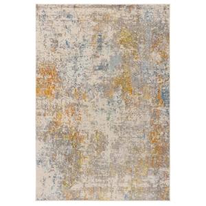 Tapis tissé plat moderne  Jaune 080x150 cm