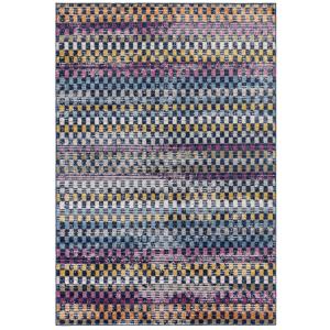 Tapis tissé plat moderne  Multicolore 120x170 cm