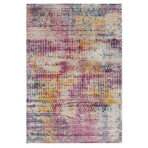 Tapis tissé plat moderne  Rose 080x150 cm