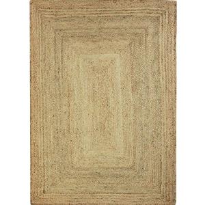 Tapis tressé en jute naturel 190x290