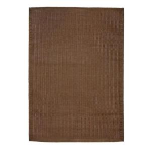 Tapis tressé  marron 120x170
