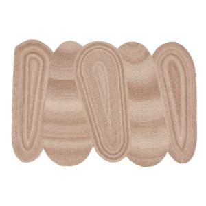 Tapis tufté avec bordures découpés 160x230
