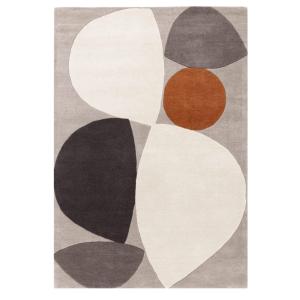 Tapis tufté main en laine  Orange 120x170 cm