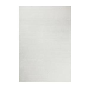 Tapis tufté poils longs gris blanc doux pour salon, chambre…