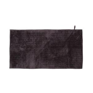 Tapis tufté uni  70x130 cm Gris anthracite