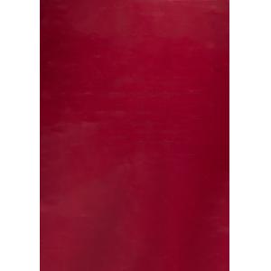 Tapis uni à poils longs et doux lavable  - Bordeaux - 80x15…