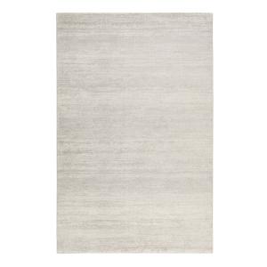Tapis uni à velours ras gris chiné beige 225x160