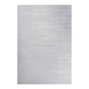 Tapis uni design en polyester acier 120x170