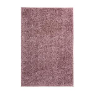 Tapis uni design en polyester pourpre pastel 120x170
