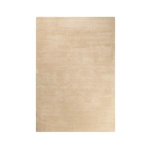 Tapis uni design en polyester sable 120x170