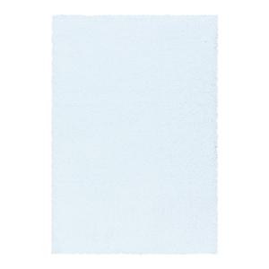 Tapis uni design en polypropylène blanc 120x170
