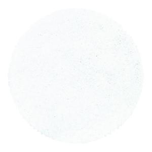 Tapis uni design en polypropylène blanc Ø 120