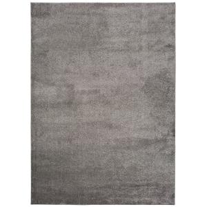 Tapis uni gris 140x200 cm