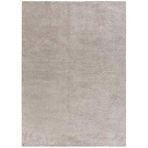 Tapis uni lavable pierre, 200x290 cm