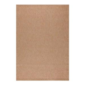 Tapis uni naturel en polypropylène beige 120x170
