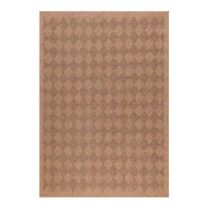 Tapis uni naturel en polypropylène noir 120x170