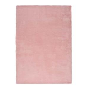 Tapis uni rose 190x290 cm