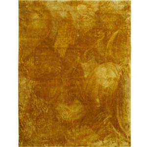 Tapis uni tout doux jaune  190x290