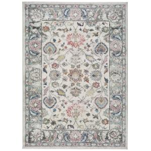 Tapis vintage crème/rose/multicolore 160x230 cm