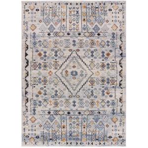 Tapis vintage de style ethnique multicolore, 160x230 cm