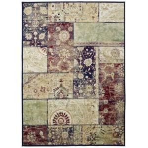 Tapis vintage multicolore 70x110 cm